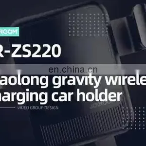 Joyroom Good Quality Gravity Holder Wireless Fast Charging Car Holder With Dashboard & Air Vent thumbnail-1