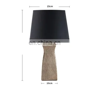 Europe Ceramic Meterial Bedside Table Lamp and LED Light thumbnail-4