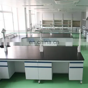 School Science Lab Equipment Epoxy Resin Top Lab Bench Table thumbnail-1