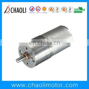 6V 12V Gear Motor CL-G25-R370 With Gear Box for Toilet Paper Feed Machine thumbnail-1