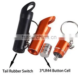 Aluminum Waterproof Gift Mini Keychain Light Bottle Opener thumbnail-2