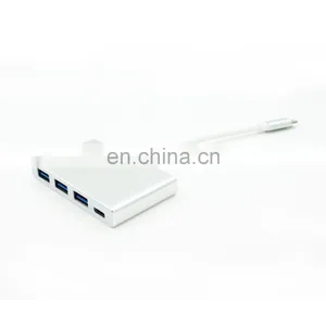 Usb C Hub 3 In 1 For 3 Adapter Usb For Macbook Transfering Multi Type c Hub Port thumbnail-3