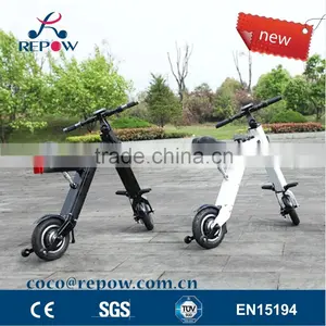 2016 the Newest Mini Folding Electric Bike High Quality Two Wheels Folding Electric Bicycle thumbnail-1