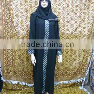 C195 Fashion Islamic Clothing; Women Abaya thumbnail-1