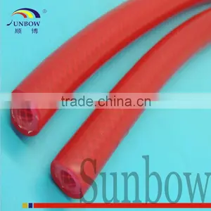 Food Grade Flexible Eco-friendly High Pressure Reinforced Silicone Braided Hose For Machine thumbnail-6