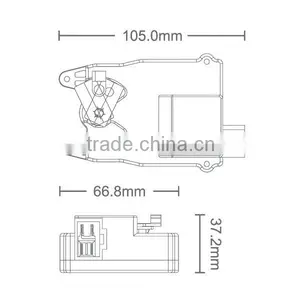 Super Quality Car Door Lock Actuator For CHERY Strong Power thumbnail-3