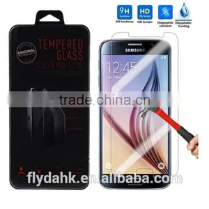 Front Full Coverage Curved Protective Film Tempered Glass Screen Protector For Samsung Galaxy S6 Edge S6 Edge Plus thumbnail-2