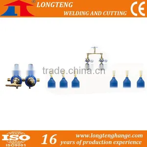 6 Valve Cylinder Manifolds, Gas Cylinder Manifold, Gas Valve Manifold for CNC Flame Gas Cutting Machine thumbnail-1