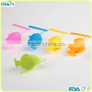 China Manufacory Non-Toxic FDA Approved Silica Tea Infuser thumbnail-5
