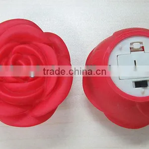 Romantic Colorful LED Rose Night Light thumbnail-1