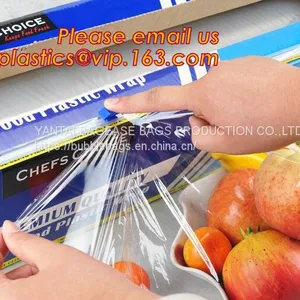 BPA Free Slider /plastic Cutter PE Cling Film for Food Wrap, PVC Food Wrap Cling Film, Cling Film for Food Wrap thumbnail-2