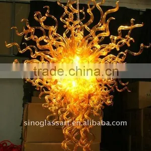 Art Glass Chandelier thumbnail-1