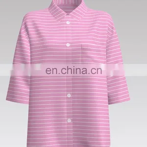 Super Comfortable Cotton Single Jersey Fabric Plain Dyed Woven Fabric For Dress thumbnail-2