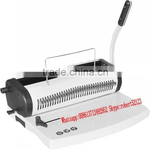 NanBo T598 Lower Price Factory Wire-o Binding Machine, Wire o Binding Machine thumbnail-5