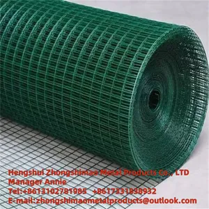 PVC-Welded Wire Mesh/flower and Wood Fences/ vinyl Coat Wire Mesh/ plastic Wire Mesh thumbnail-2