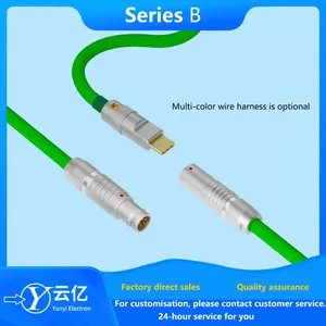 Push-pull Self-locking Connector Floating Socket Welding Type-C Data Cable thumbnail-5