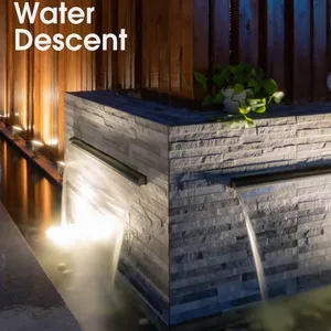 Pikes Water Descent Modern Home Gardening Supplies Garden Decoration Stainless Steel Water Descent For Sale thumbnail-1