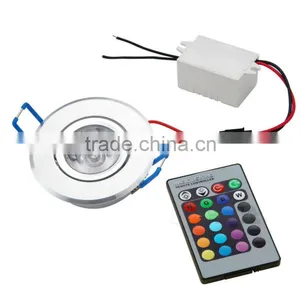 RGB LED Ceiling Light 3w thumbnail-1