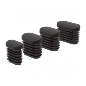 Curved Angled Top Incline Head Chair Tube Plug Oval thumbnail-3