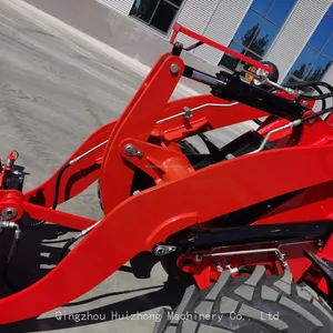 HZM 1.5ton Articulated Wheel Loader Manufacture Price Mini Radlader HZM916 Hoflader thumbnail-4
