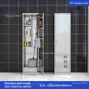 Professional Janitor Locker- JCT497|Anti-Prying Design & Secure Security Locks for Public Buildings-Supplier Hengna Serving Australia thumbnail-3