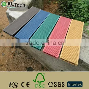 Techwoodn Superior, Eco and Natural Decorative Flooring, Rainbow Color, Colorful WPC Outdoor Decking, Wood Plastic Composite thumbnail-1