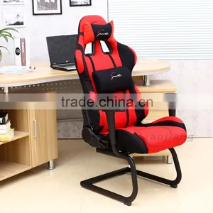 Ergonomic Leather Video Game Chair thumbnail-1