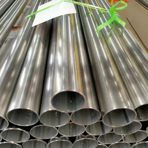 Food-Grade 316 Welded Stainless Steel Tube ASME B36.19 BA Bright Annealed 1.5
