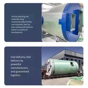 Lijiang Frp Integrated Pumping Station / Installation and Construction of Integrated Pumping Stations for Rural Sewage thumbnail-2