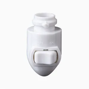 American E12 Screw Socket Lamp Holder,ETL Certification With Switch Socket Night Light Holder, Crystal Salt Lamp Holder thumbnail-2