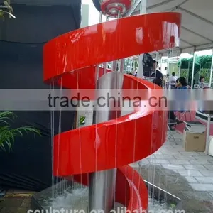 Zhejiang Shengfa Selling Well Modern Stainless Steel Fountain Sculptures for Decoration/statue thumbnail-1