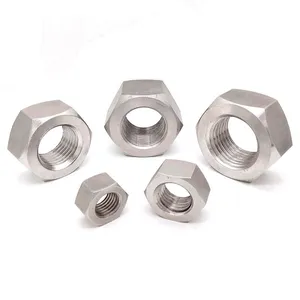 Spot Supply Cold Forging Parts DIN934 M1.4-M72 Marine Grade 316L Stainless Steel Hexagon Nut A2 A4 thumbnail-2