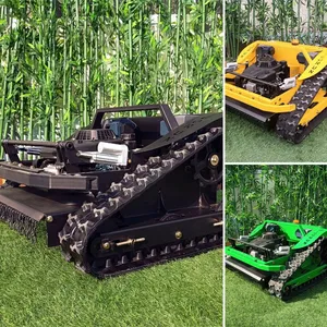 Plantings Precise Mowing Vigorun Self Locking 600mm Slope Mowing Rubber Track Tools Zero Turn Mower Grass Cutting Machine thumbnail-2