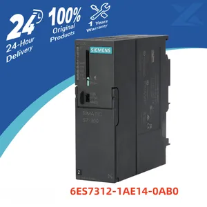Siemens 6ES7312-1AE14-0AB0 SIMATIC S7-300 CPU 312 – Unité Centrale de Contrôle Programmable (PLC) Neuve et D'origine thumbnail-1
