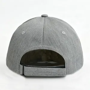Premium Quality High-end 6 Panels Custom Baseball Caps Multiple Colors Thick 100% Cotton Custom Baseball Caps With Your Logo thumbnail-3