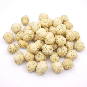 Wholesale Yogurt Onion Flavor Sesame Coated Peanut Balls, Crispy Seasoned Coated Peanut Snacks, OEM Private Label thumbnail-1