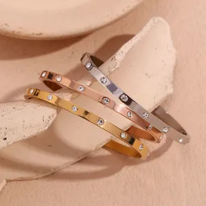 Stainless Steel Jewelry Bracelet Wholesale Supplier Custom Logo Poly Bag Packing thumbnail-3