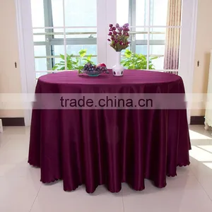 Polyester Round Wedding Table Cloth thumbnail-1