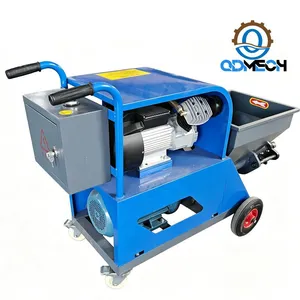 Mo-Qdmech Mortar Spraying Machine Mo801 Multifunction Plaster Sprayer 150㎡/h Cement Putty Coating Wall Machine thumbnail-1