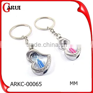 Hot !!! Promotional New Design Keychian , Custom Fashion Key Chain Heart Couple Keyfinder for Promotion thumbnail-1