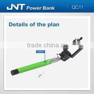 Promotional Gift Selfie Smart Phone Wire Selfie Stick With CE, RoHS QC11 thumbnail-2