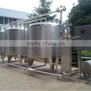 1000L Semi-Automatic CIP Cleaning Plant For Beverage Processing Line thumbnail-2