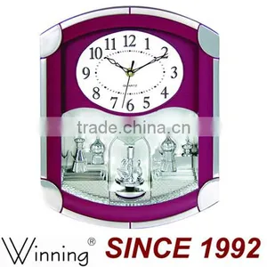 Fashionable Promotion Clock With Rotating thumbnail-1
