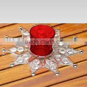 Crystal Square Votive Holder thumbnail-1