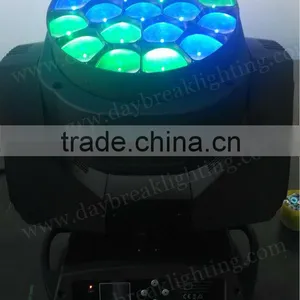 Stage Led Wash Moving Head Zoom Function Beam Effect WASH BEAM ZOOM R G B W Color Mixing DMX512 Powercon in / Powercon Out thumbnail-1