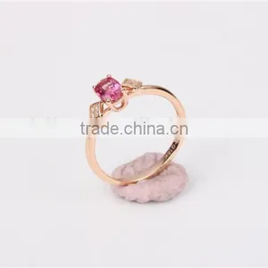 Fashion K Gold Diamond Ring Jewelry thumbnail-5