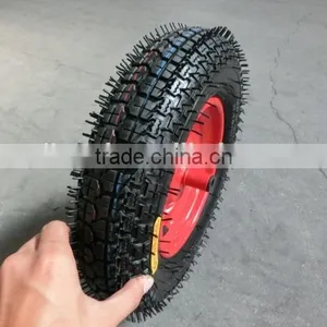 3.50-8 Rubber Wheel , Wheelbarrow Wheel 3.50-8 thumbnail-1