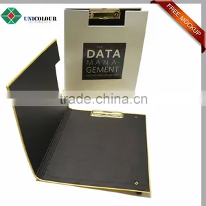 Glossy Cardboard File Binder With Elastic Band thumbnail-3