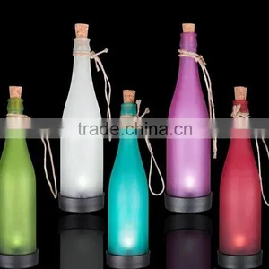 Solar Energy Bottle Lamp Outdoor Handmade Decorative Hanging Oil Lamp thumbnail-3