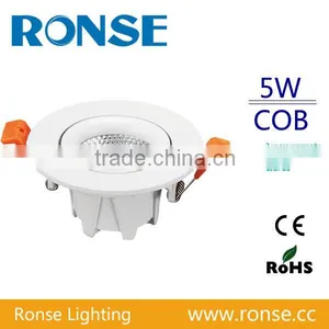 2016 Ronse Popular New Competitive Recessed Cob Downlight 5~18W thumbnail-1